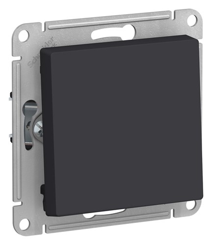 Schneider Electric AtlasDesign Выключатель 1-клавишный, 10А (карбон) ATN 001 011