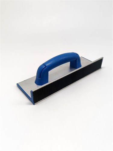 MANOOL Шлифовальная площадка блок угловой для наждачной бумаги с синей ручкой, 25 х 9 см М-Синий-25-9