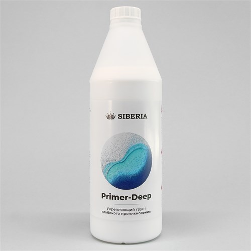 SIBERIA Primer-Deep Грунт укрепляющий, 0,9 л SPD-09