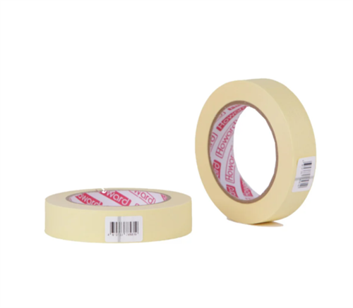 HOWARD Малярная клейкая лента, Стандарт Плюс, желто-бежевая, 25 мм х 50 м Б2550-302C