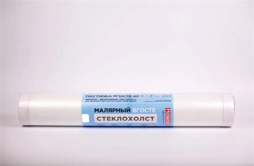 HOWARD Стеклохолст малярный ВГОСТЕ ВСХ 25г/м2, 1м х 50м честная намотка GST25G50
