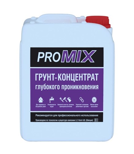 PROMIX Грунт-Концентрат глубокого проникновения (1:9) 10л. 13011