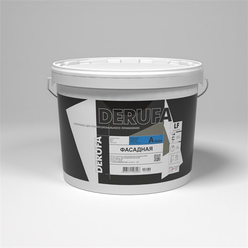 DERUFA (ОПТИМА) Краска фасадная, 9 л 18194