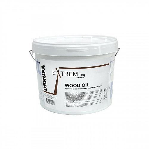 DERUFA WOOD OIL Extrem Защитное масло для древесины, 10 л 18245