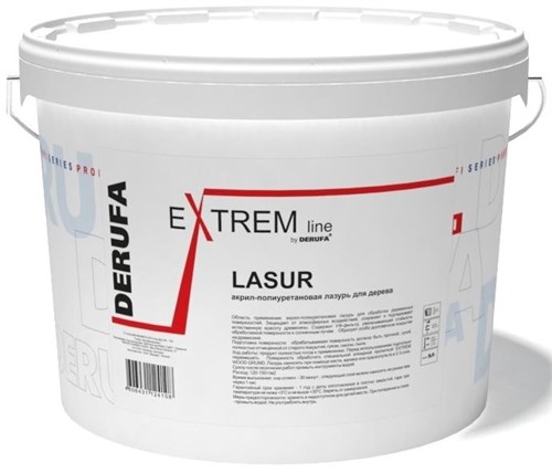 DERUFA HOLZLASUR Extrem Защитное покрытие для древесины, 10 л 18248