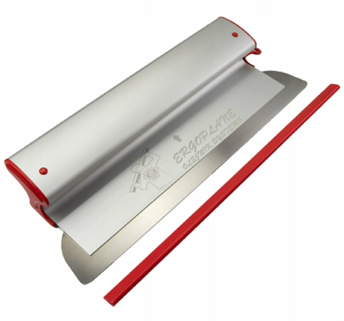 Olejnik Ergplane Шпатель алюм. профиль, сменное лезвие Silver, 0,4 х 106 х 800 мм 12310800G4