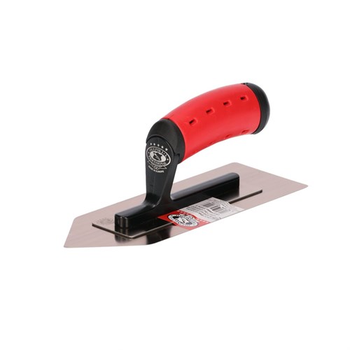 Olejnik Кельма Венецианская трапец. из нерж. стали "утюг" 240 х 86 х 0,3 мм, ручка двухкомп. 1263240086-MH2K-3