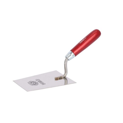 Olejnik Кельма нерж. трепеция широкая, ручка дерево, 140 мм 122114