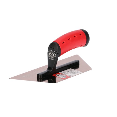 Olejnik Кельма Венецианская трапец. из нерж.стали 240 x 80 x 100 х 0,3 мм, ручка 2-комп. 1263240100-MH2K-1