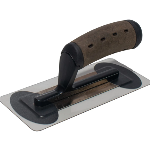 Olejnik Кельма Венецианская из поликарбоната 200 х 80 х 1 мм ручка Alcantara 1262200086-MPLSS-1