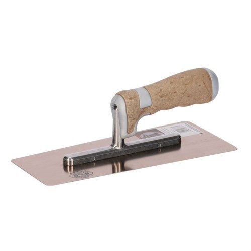 Olejnik Кельма Венецианская из нерж.стали 200 х 70 х 80 х 0,65 мм, ручка кожа 126520-L