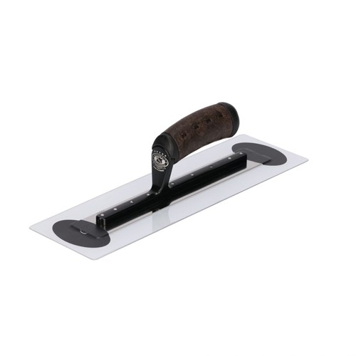 Olejnik Кельма клеенная из поликарбоната "Пласт Флекс" 305 х 110 х 1 мм, ручка Vintage 127211305-LS