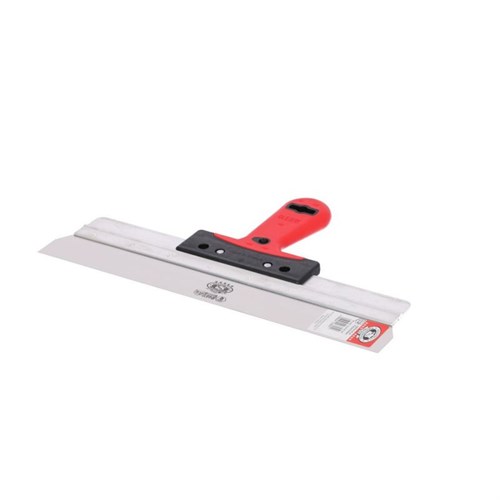 Olejnik Нержавеющий шпатель фасадный, толщ. 0,6 мм, ручка 2-комп.,480 мм 123748-2K