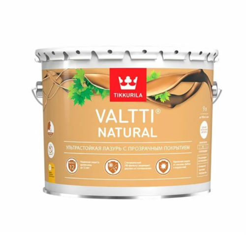 TIKKIVALA Антисептик VALTTI NATURAL полуглянец. 9 л 700011549