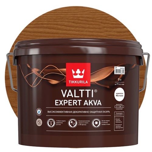 TIKKIVALA Антисептик VALTTI EXPERT AKVA тик, 9 л 700009610