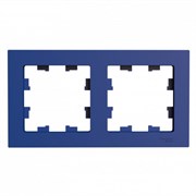 Schneider Electric AtlasDesign Рамка электроустановочная на 2 поста универсальная (аквамарин) ATN 001 102