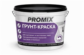 PROMIX Грунт-Краска белая ВД-АК 11, 14 кг 613264