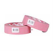 HOWARD Малярная клейкая лента WASHI Premium, влагостойкая, розовый, 25 мм х 50 м 2550HW835L