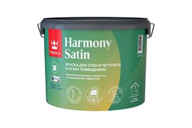 TIKKURILA HARMONY SATIN Краска для стен и потолков в сухих помещениях, база С, 9 л 700014040