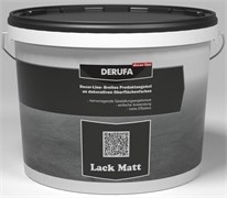 DERUFA LACK MATT защитный лак для внутренних работ, 2,7 л 18209