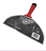 Olejnik Шпатель малярный закал.нерж.сталь пласт. ручкой, лезвие 1,22-0,4 мм, 250 мм 124025-1K