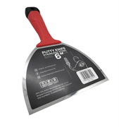 Olejnik Шпатель малярный закал.нерж.сталь пласт. ручкой, лезвие 1,22-0,4 мм, 150 мм 124015-1K