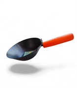 Olejnik Ковш штукатурный мет. диаметр 180 мм с дер. ручкой BS8090180