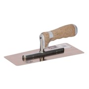 Olejnik Кельма Венецианская из нерж.стали 200 х 70 х 80 х 0,65 мм, ручка кожа 126520-L