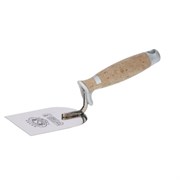 Olejnik  Кельма нерж. штукатурная ручка alcantara, 100 мм 126100-L