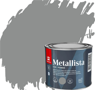 TIKKIVALA Краска по ржавчине METALLISTA серебристая глянц., 0,9 л 700011709