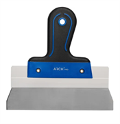 ARCH PRO Шпатель GOLD из нержавеющей стали с обрезиненной рукояткой, 200 мм 572200