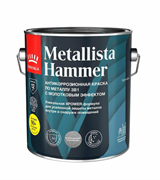 TIKKIVALA Краска по ржавчине METALLISTA HAMMER HC глянц., 2,5 л 710015011
