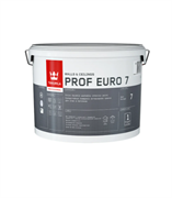 TIKKIVALA Краска интер. стойкая к мытью PROF EURO 7, матовая, база С, 9 л 700009640