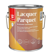 TIKKIVALA Лак паркетный LACQUER PARQUET EP, мат., 2,7 л 700001138