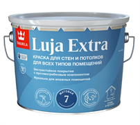 TIKKIVALA Краска экстра-стойкая LUJA EXTRA матовая, база С, 9 л 700014022