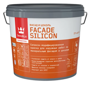 TIKKIVALA Краска фасадная Facade Silicon VVA, глубокоматовая, база А, 2,7 л 700011474