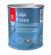 TIKKIVALA Краска экстра-стойкая LUJA EXTRA полуматовая, база А, 0,9 л 700014023