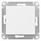 Schneider Electric AtlasDesign Выключатель 1-клавишный, 10А (белый) ATN 000 111