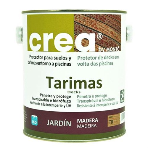 MONTO CREA TARIMAS TR Защитное покрытие для дерева, прозрачное, 0,5 л 771450.900.500 - фото 16078