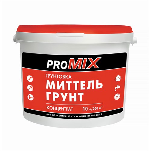 PROMIX Грунт концентрат МИТТЕЛЬГРУНТ 10 кг 12809 - фото 16269