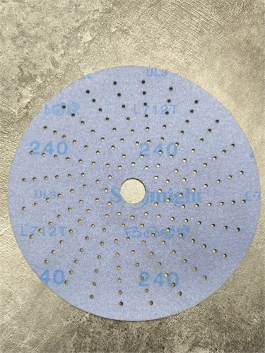 SUNMIGHT Шлифовальный керамический круг P240 на липучке, 150 мм - 1 шт 76512-1