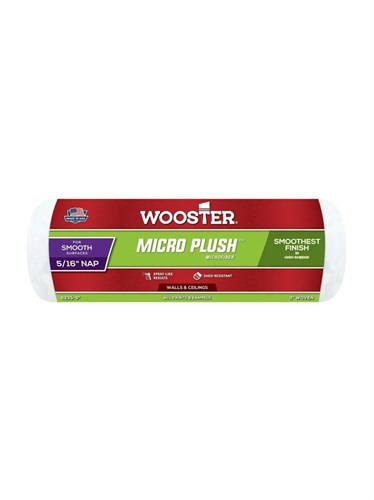 WOOSTER Валик из микрофибры Micro Plush, ворс 9/16" (14мм), 22,86 см R238-9