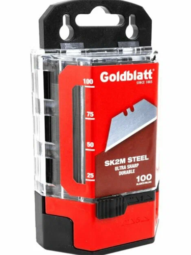 Goldblatt Набор трапециевидных лезвий, 100 шт G18283