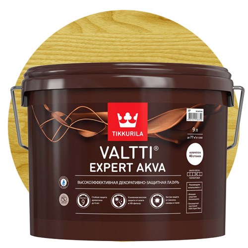 TIKKIVALA Антисептик VALTTI EXPERT AKVA сосна, 9 л 700009591