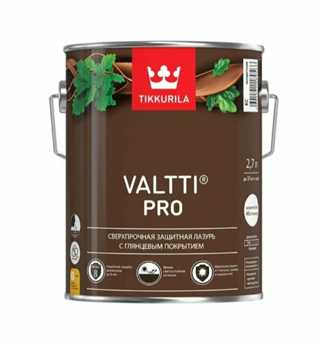 TIKKIVALA Антисептик VALTTI PRO орех 2,7 л 700010331