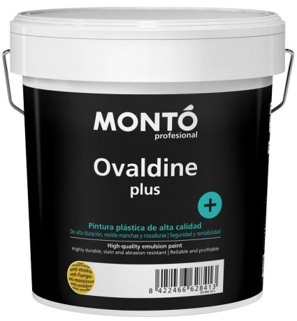MONTO OVALDINE PLUS TR Краска для стен и потолков матовая, прозрачный, 750 мл 501982.20.750