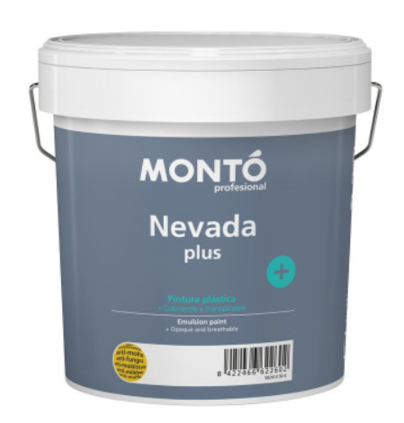 MONTO NEVADA PLUS TR Краска для стен и потолков матовая, прозрачная, 12 л 502413.20.12