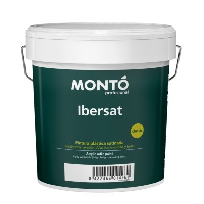MONTO IBERSAT Краска для стен и потолков сатиновая, прозрачная TR, 12 л 503825.20.12