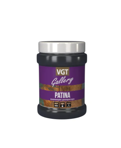 VGT GALLERY PATINA КОЛЛЕКЦИЯ ДЕКОРАТОРА состав лессирующий с эффектом чернения, матовый (2,2кг) 30976