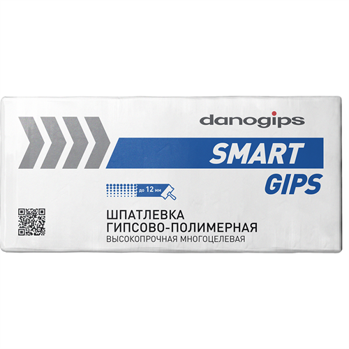 DANOGIPS SmartGips шпатлевка гипсово-полимерная 19 кг 960140